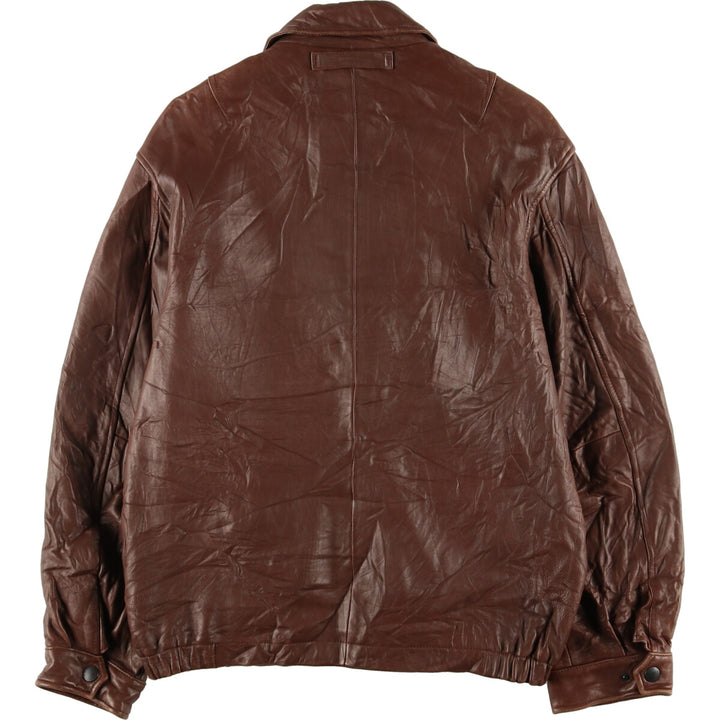 NAUTICA Leather Blouson Type Men's L /eaa427890