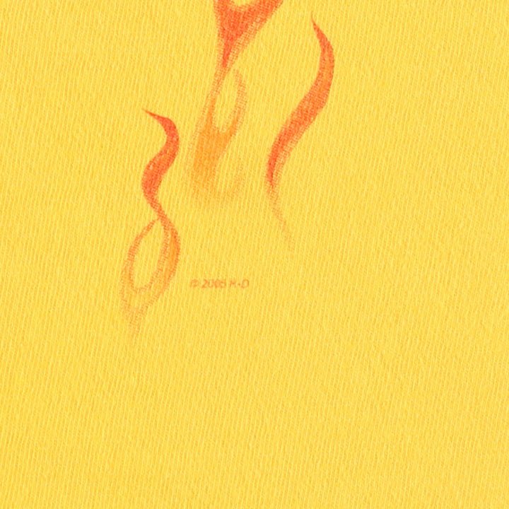 00'S Harley-Davidson Hanes Double-sided Print Long Sleeve T-Shirt, Men's M unknown yellow type Vintage Second Hand