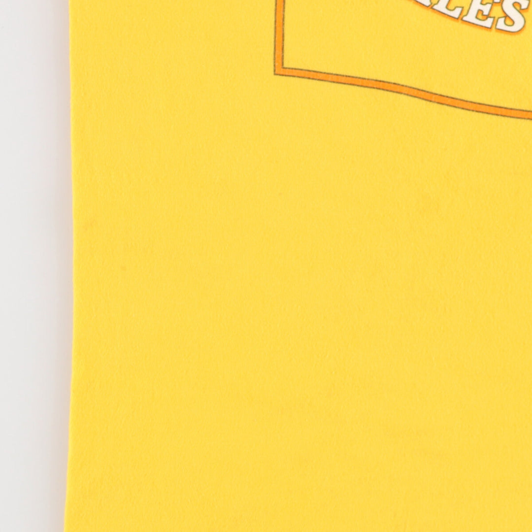 00'S Harley-Davidson Hanes Double-sided Print Long Sleeve T-Shirt, Men's M unknown yellow type Vintage Second Hand