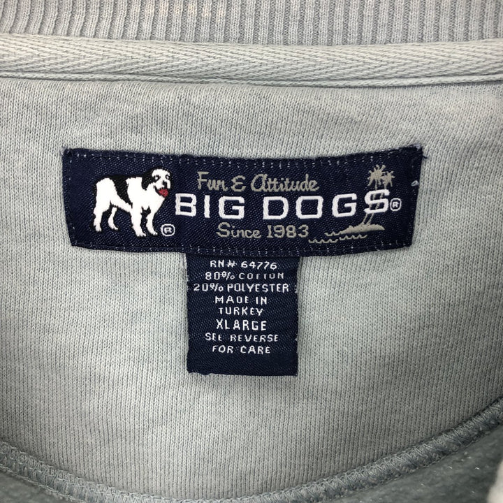 BIG DOGS Sweatshirt Trainer Men's XL Vintage /eaa428008