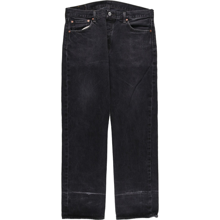 Levi's 501 Black Denim Straight Denim Pants Men's W37 / eaa428036