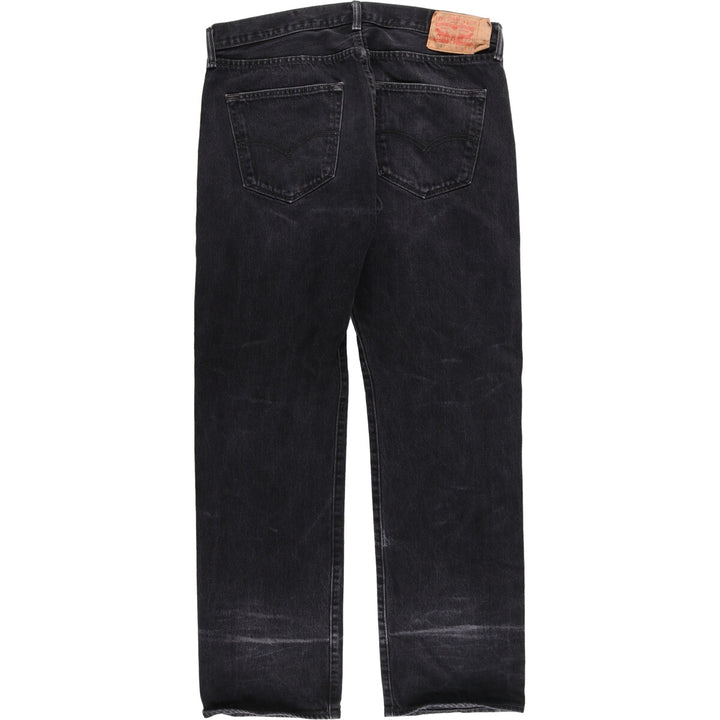 Levi's 501 Black Denim Straight Denim Pants Men's W37 / eaa428036