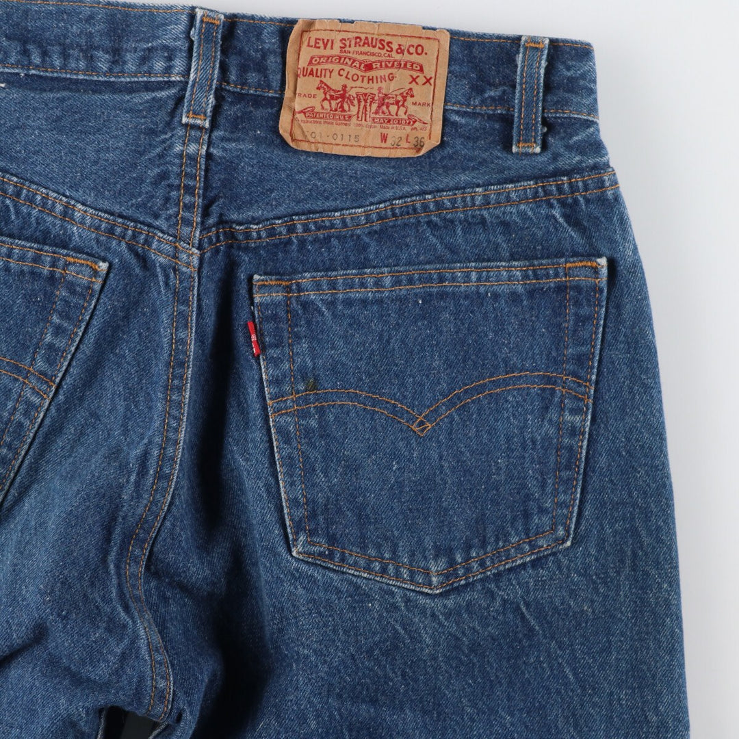 80'S Levi's 501-0115 Straight Denim Pants Made in USA Men's W31 Vintage /eaa428042