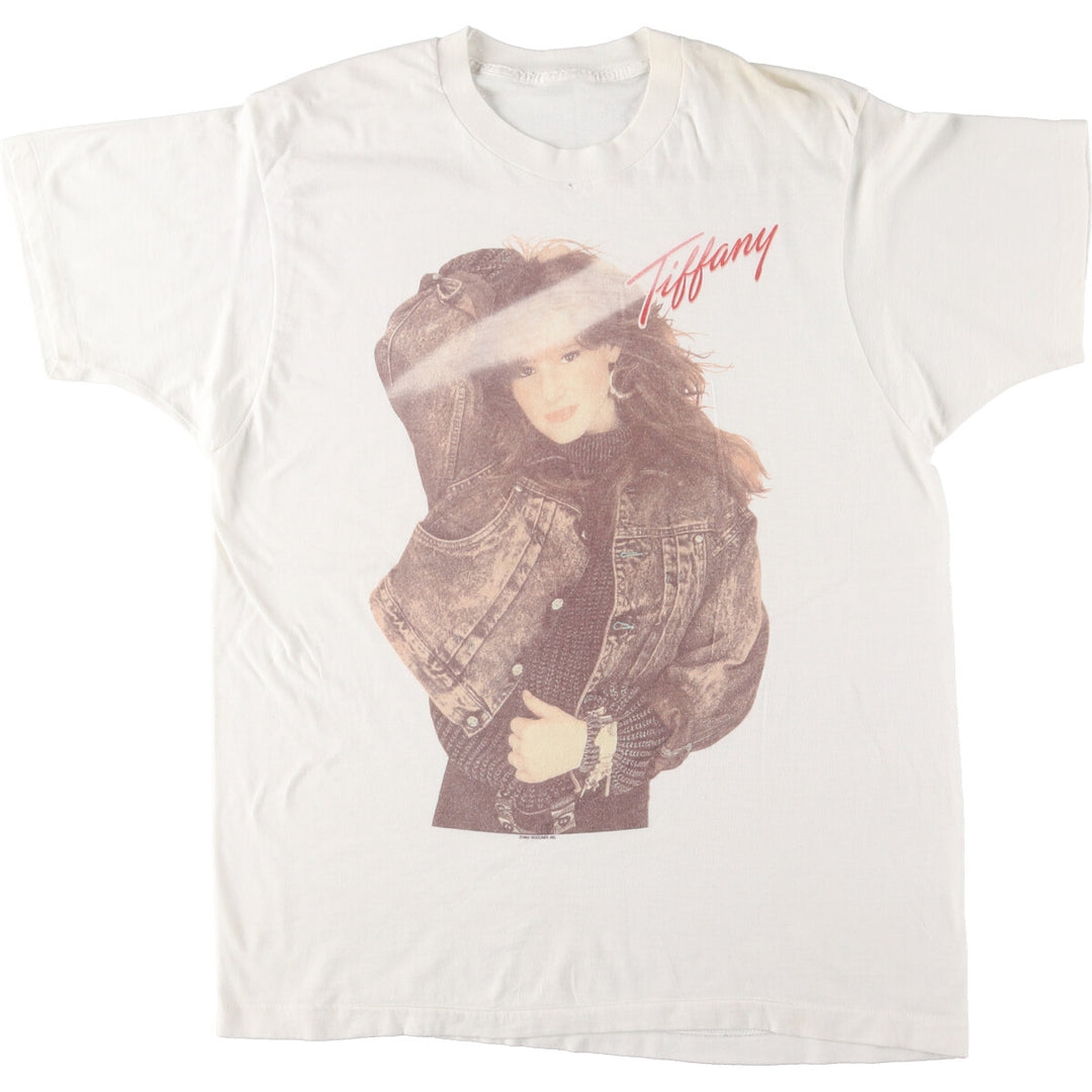 80'S Tiffany TIFFANY & Co. Band T-shirt, Men's M, Vintage / eaa428106