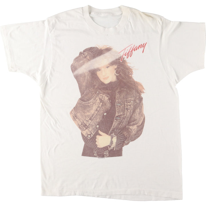 80'S Tiffany TIFFANY & Co. Band T-shirt, Men's M, Vintage / eaa428106