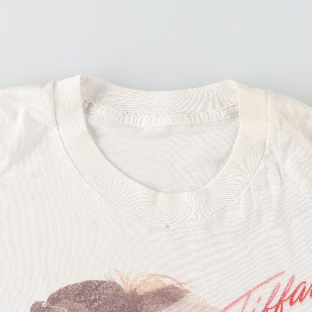 80'S Tiffany TIFFANY & Co. Band T-shirt, Men's M, Vintage / eaa428106