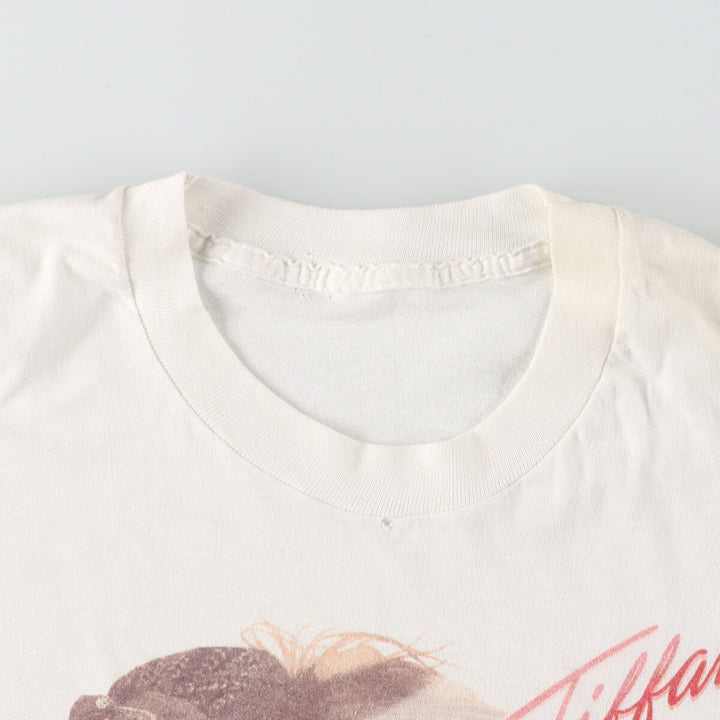80'S Tiffany TIFFANY & Co. Band T-shirt, Men's M, Vintage / eaa428106
