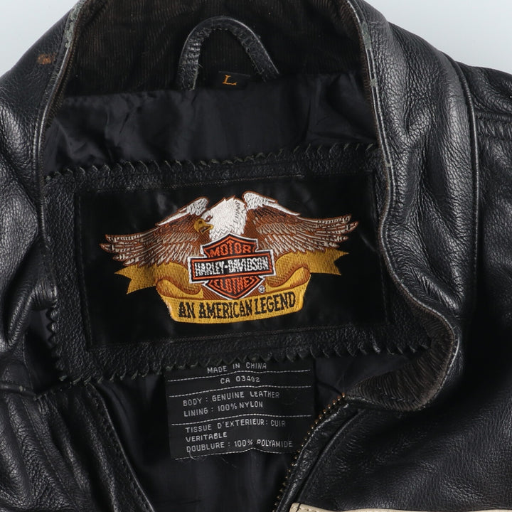 Harley-Davidson Single Rider Jacket Men's L /eaa428115
