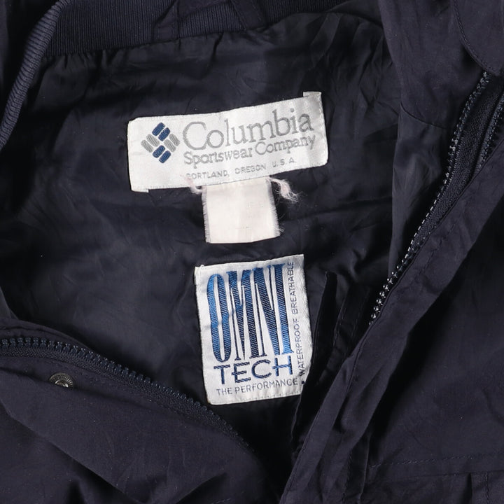 90'S Columbia White Tag OMNI-TECH Omni-Tech Fishing Jacket Men's XL Vintage /eaa428216