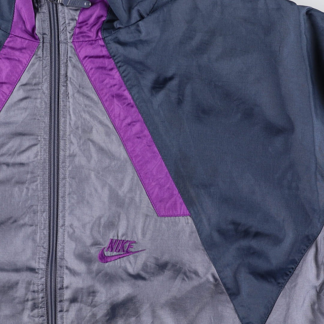 90'S Nike Silver Tag Back Logo Nylon Jacket Men's M Vintage /eaa428239