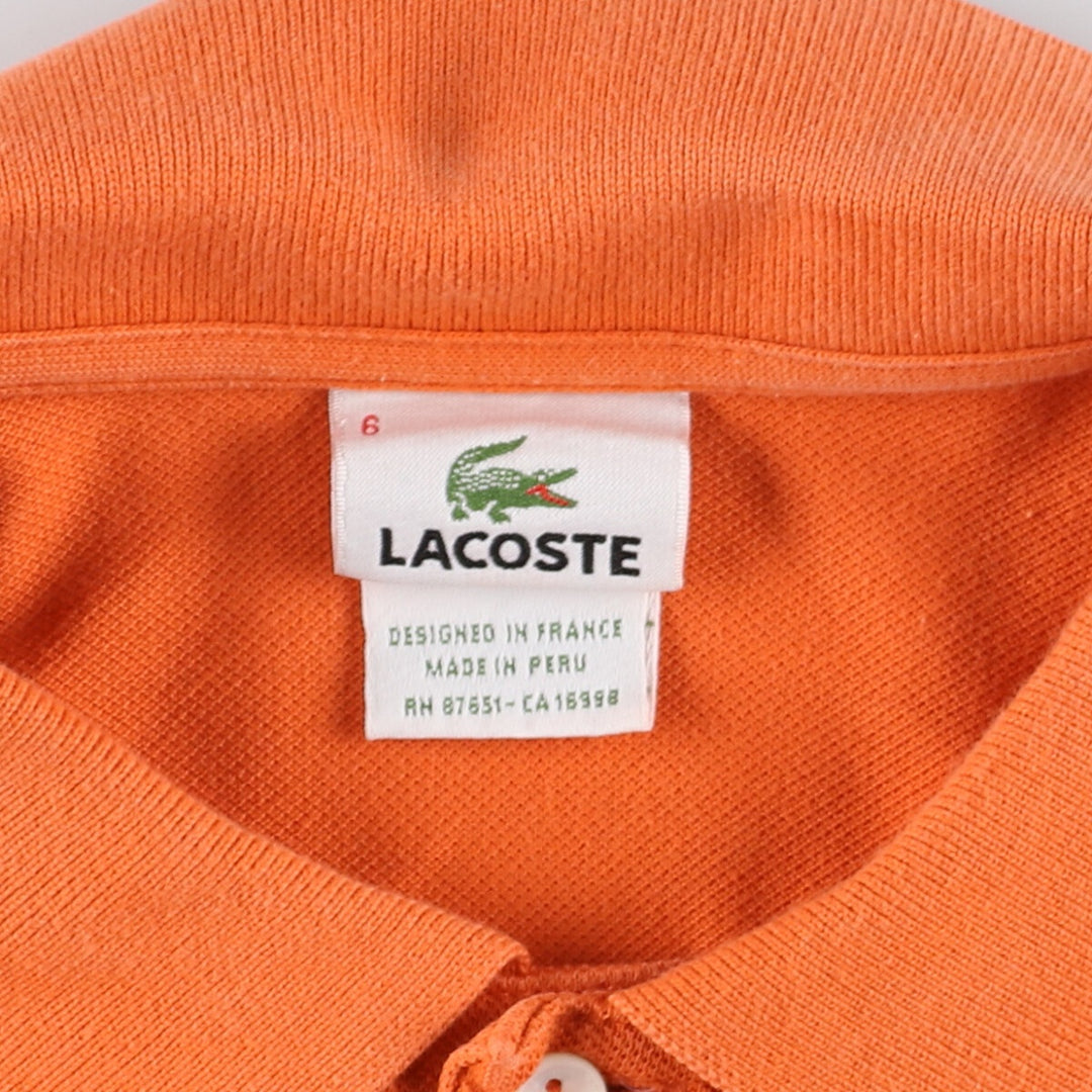 Lacoste LACOSTE short sleeve polo shirt men's L /eaa428356