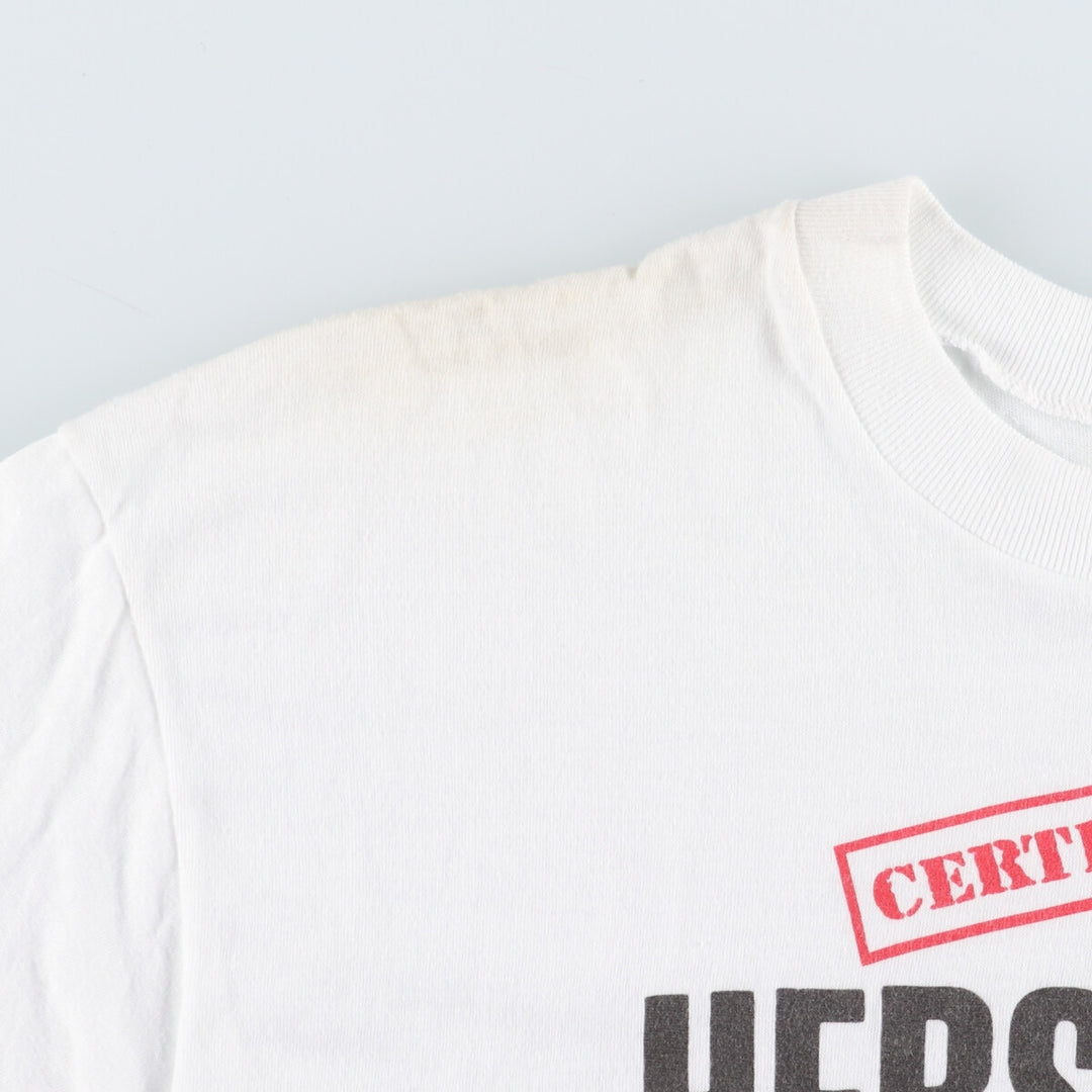 80's HERSHEY'S Advertising T-shirt Made in USA Men's L Vintage /eaa428442