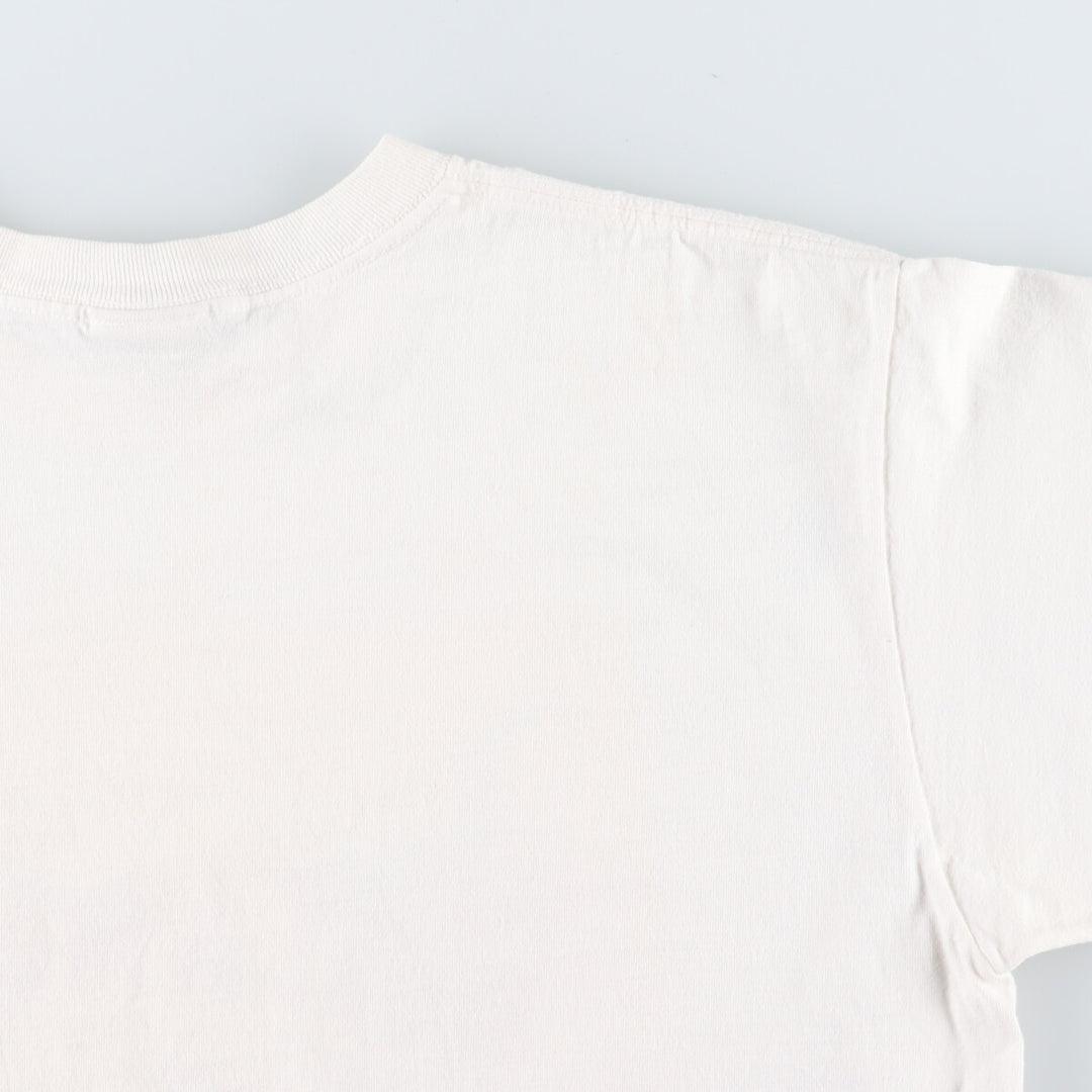 DISNEY STORE HOME ON THE RANGE BUST A MOO Character Print T-Shirt Men's L white type Vintage Second Hand