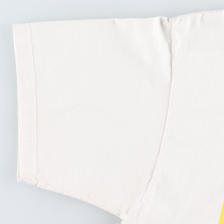 DISNEY STORE HOME ON THE RANGE BUST A MOO Character Print T-Shirt Men's L white type Vintage Second Hand