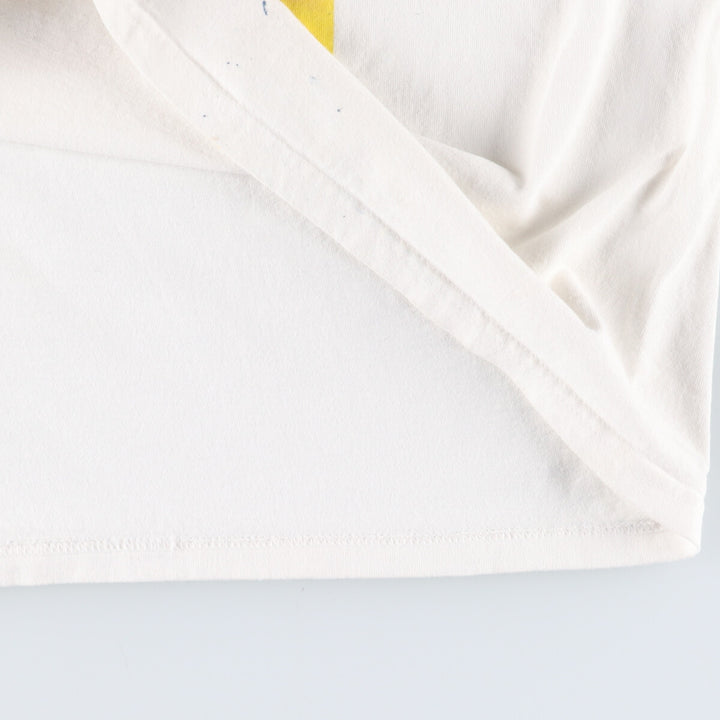 DISNEY STORE HOME ON THE RANGE BUST A MOO Character Print T-Shirt Men's L white type Vintage Second Hand