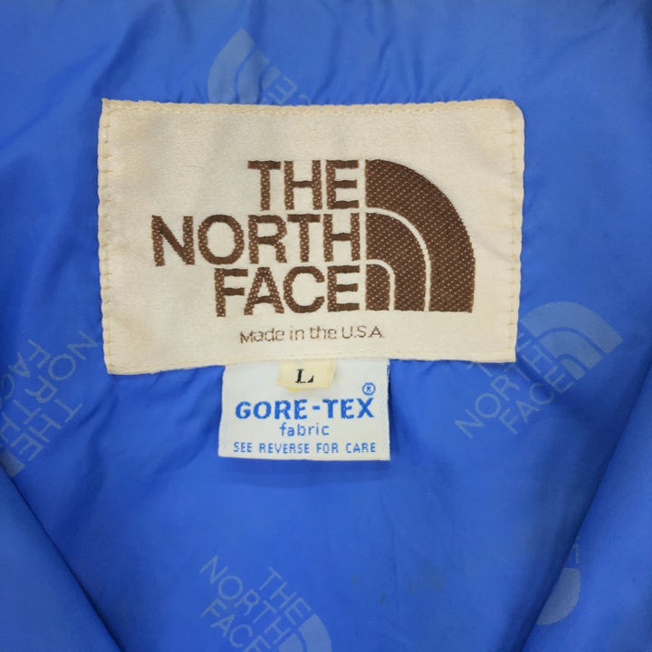 80'S The North Face Brown Tag GORE-TEX Mountain Parka Shell Jacket Made in USA Men's L Vintage /eaa428448