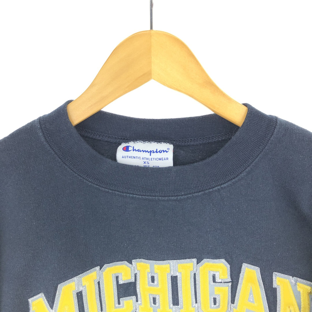 Champion MICHIGAN University of Michigan College Sweatshirt Sweatshirt Women's M /eaa428497