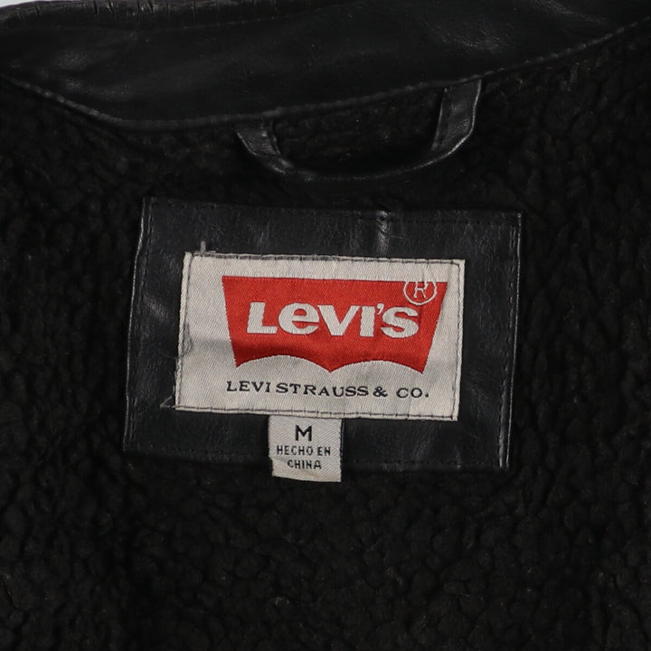 Levi's Faux Leather Jacket Men's M /eaa428536