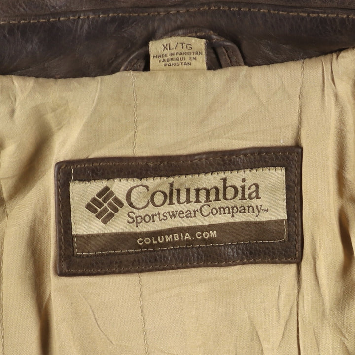 Columbia Leather Blouson Type Men's XL /eaa428540