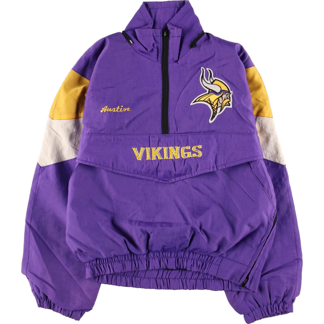 NFL MINNESOTA VIKINGS Anorak Jacket Men's XL /eaa428589