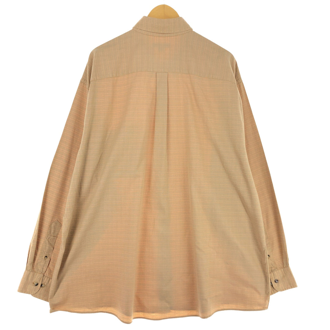 90'S Burberry's LONDON long sleeve button down check shirt made in USA men's XXL vintage /eaa428606