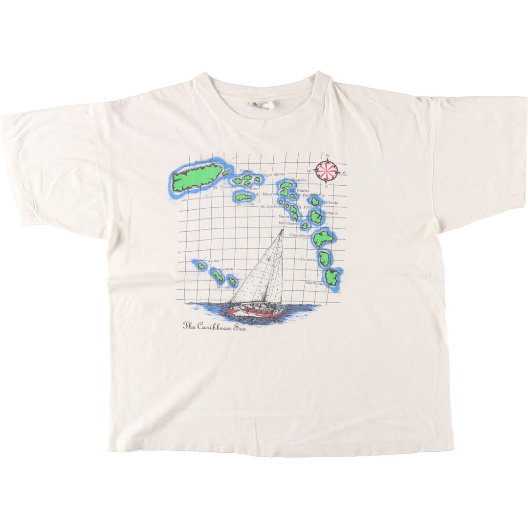90'S Printed T-shirt Men's XXL Vintage /eaa428688