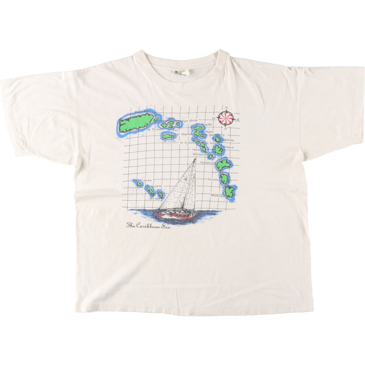 90'S Printed T-shirt Men's XXL Vintage /eaa428688