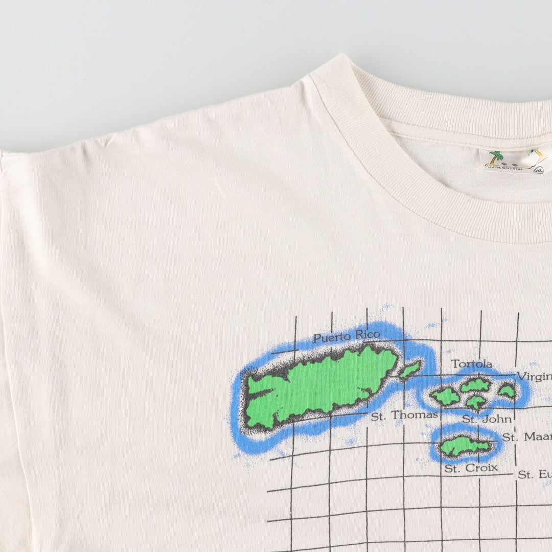 90'S Printed T-shirt Men's XXL Vintage /eaa428688