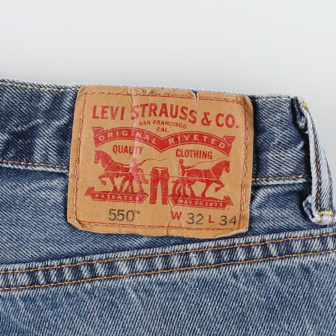 Levi's 550 tapered denim pants for men w31 /eaa428742