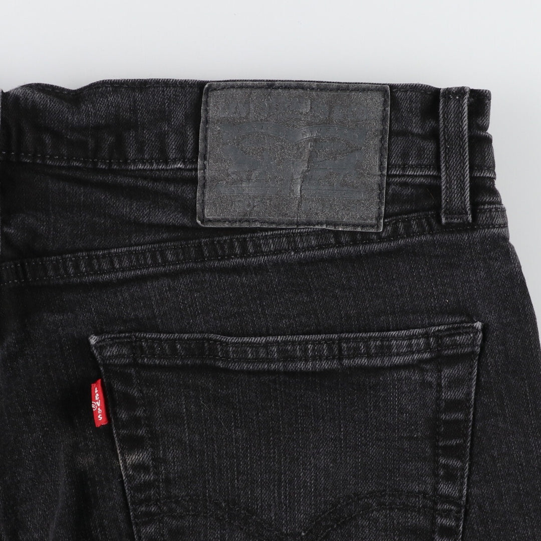 Levi's 505 Black Denim Tapered Denim Pants Men's W34 / eaa428752