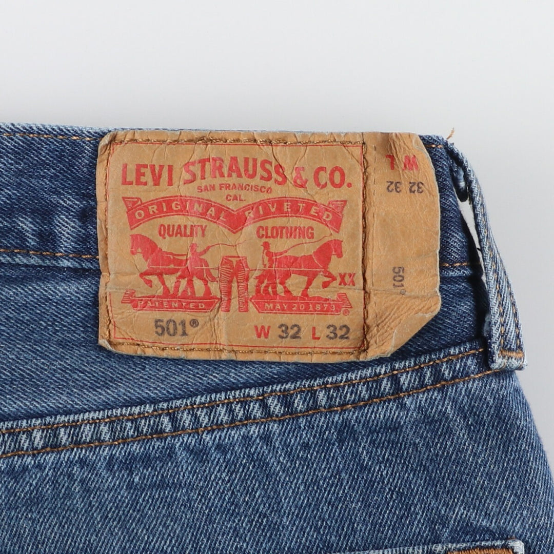 Levi's 501 straight denim pants for men w32 / eaa428778