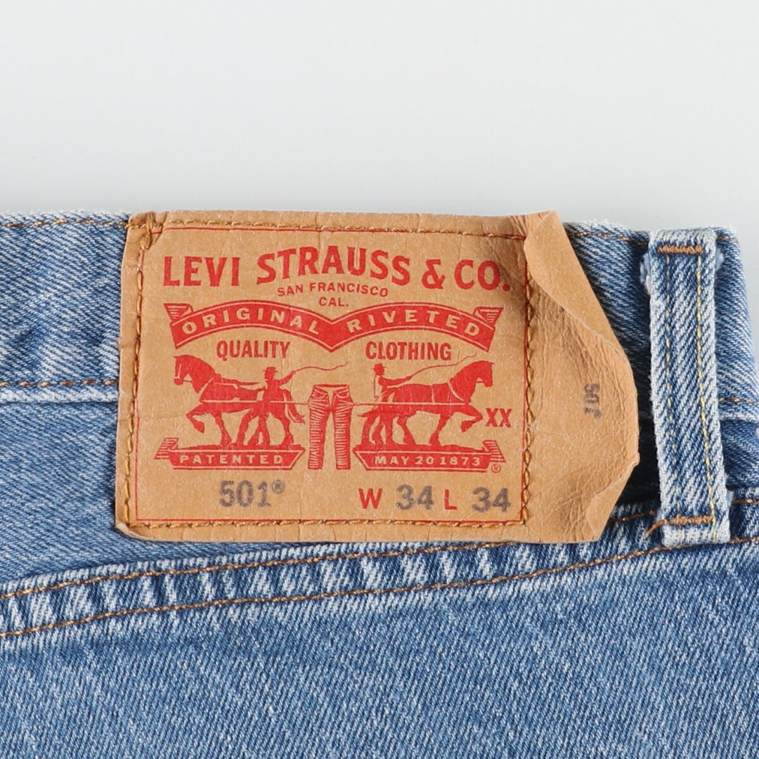 Levi's 501 straight denim pants for men, w34 / eaa428783