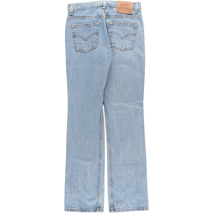 90'S Levi's 505 REGULAR FIT Tapered Denim Pants Made in USA Women's L (w30) Vintage /eaa428800