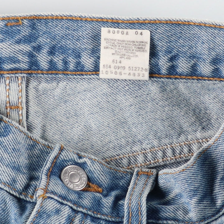 90'S Levi's 505 REGULAR FIT Tapered Denim Pants Made in USA Women's L (w30) Vintage /eaa428800