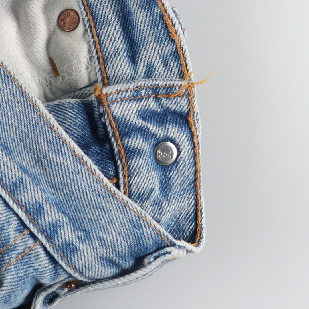 90'S Levi's 505 REGULAR FIT Tapered Denim Pants Made in USA Women's L (w30) Vintage /eaa428800