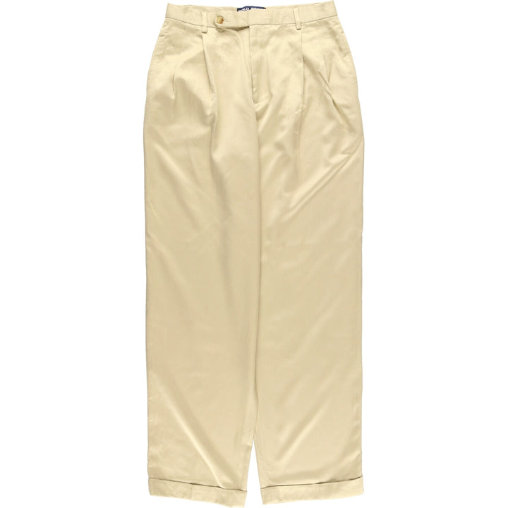 Ralph Lauren POLO SPORT Two-pleat slacks pants for women L (w30) /eaa428806