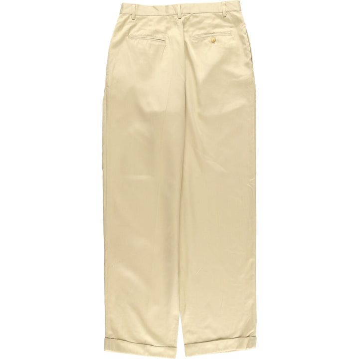 Ralph Lauren POLO SPORT Two-pleat slacks pants for women L (w30) /eaa428806