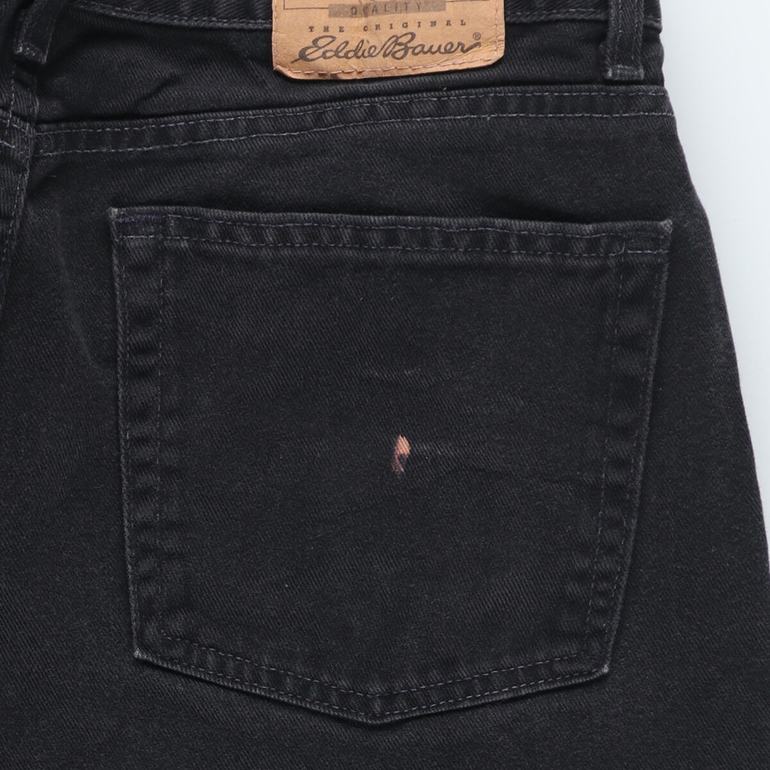 Eddie Bauer Black Denim Tapered Denim Pants Men's W34 / eaa428812