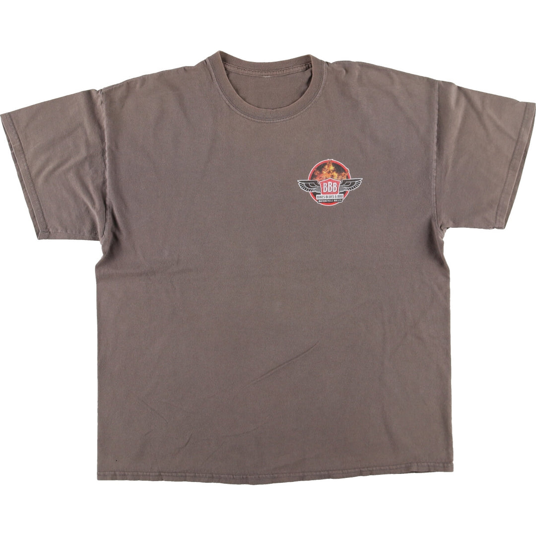 Back Print Motorcycle Bike T-Shirt Men's XL Size /eaa429055