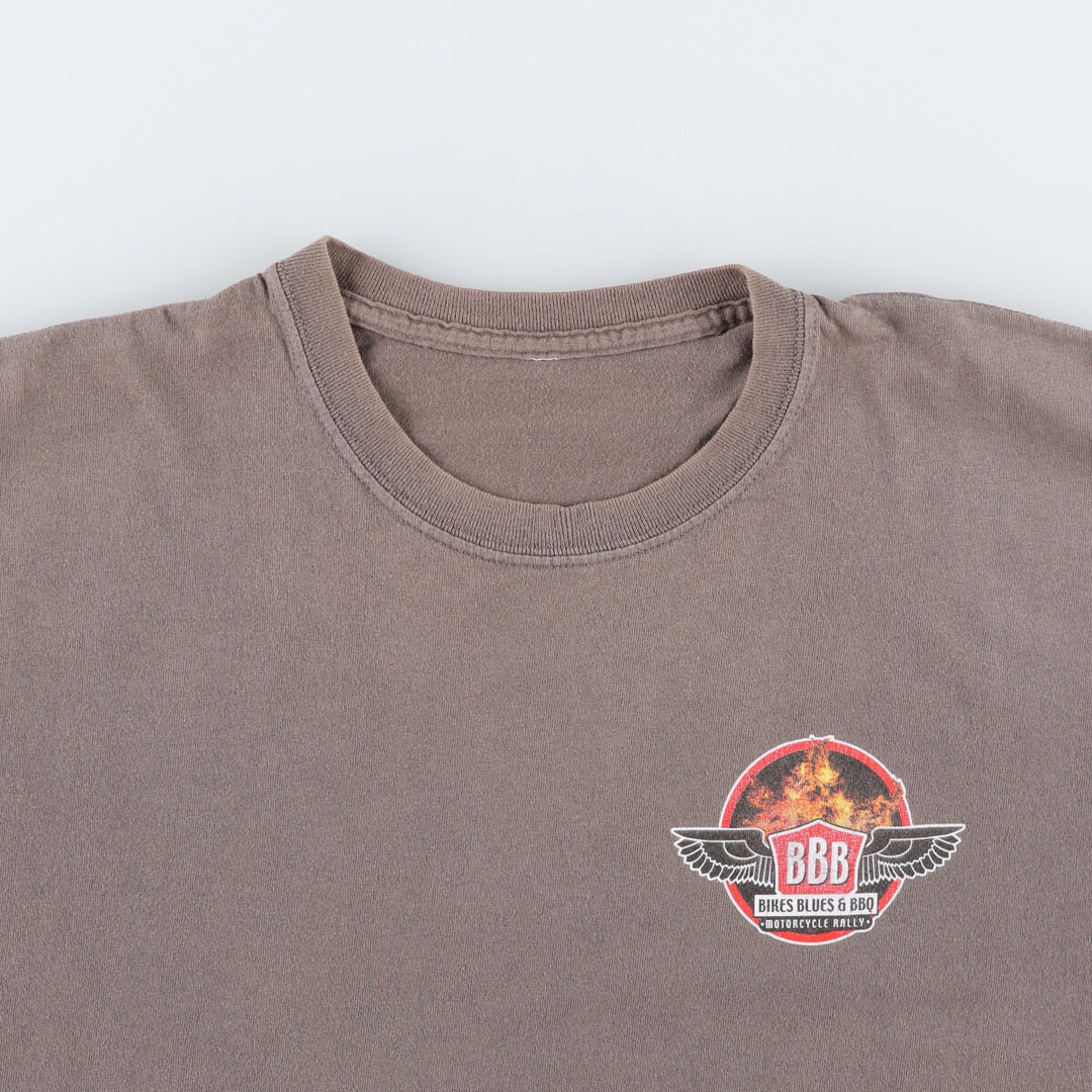 Back Print Motorcycle Bike T-Shirt Men's XL Size /eaa429055