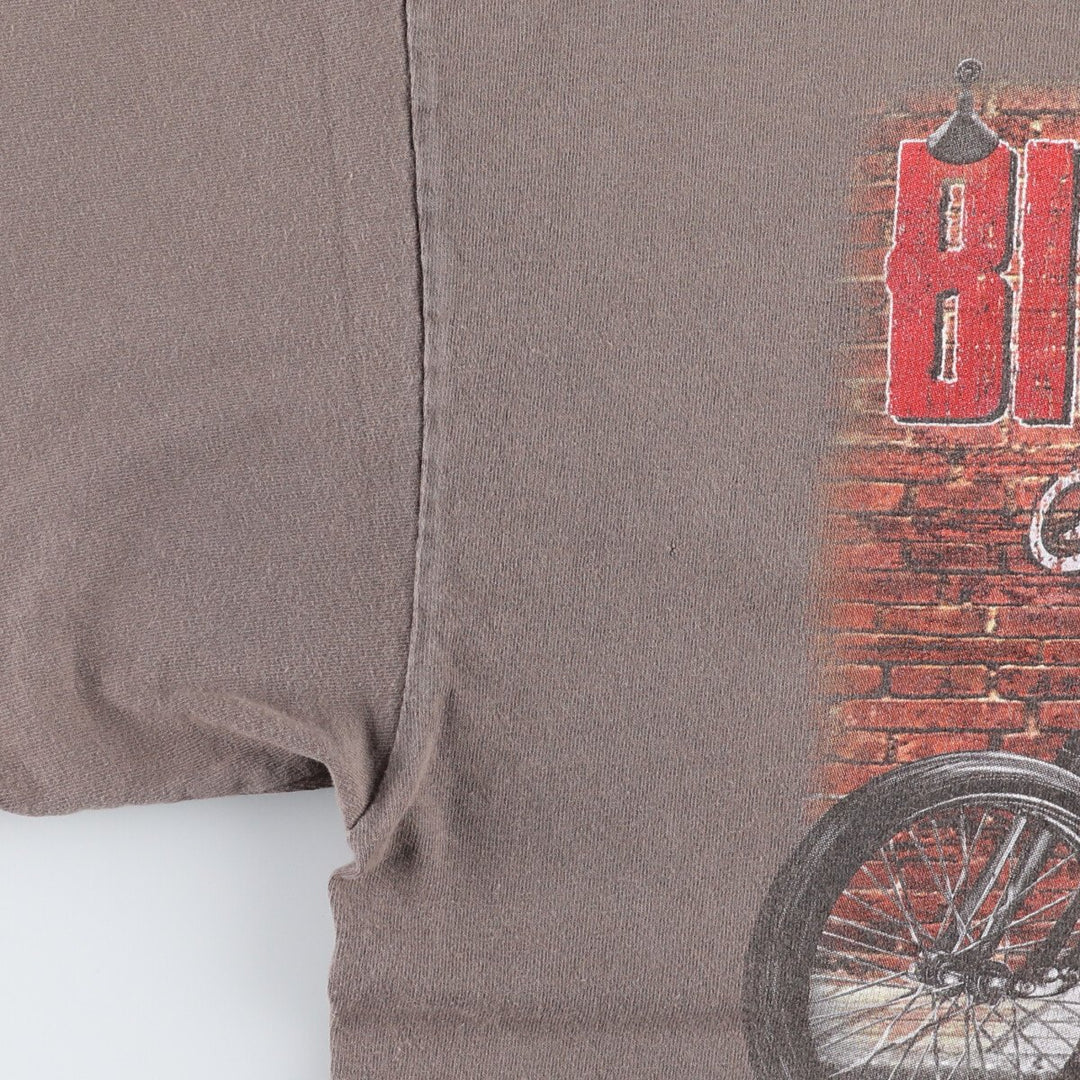 Back Print Motorcycle Bike T-Shirt Men's XL Size /eaa429055