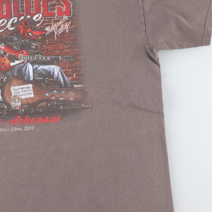 Back Print Motorcycle Bike T-Shirt Men's XL Size /eaa429055