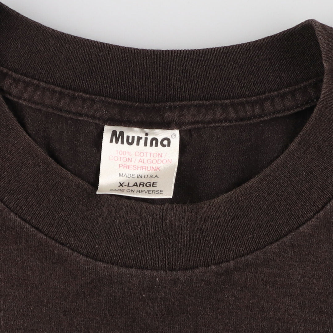 90'S Murina Motorcycle Bike T-shirt Made in USA Men's XL Vintage /eaa429062
