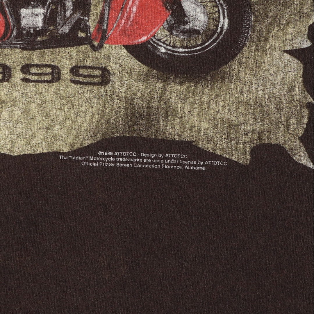90'S Murina Motorcycle Bike T-shirt Made in USA Men's XL Vintage /eaa429062