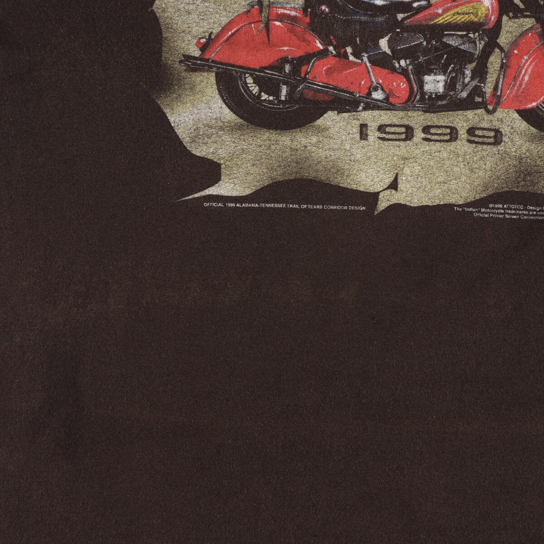90'S Murina Motorcycle Bike T-shirt Made in USA Men's XL Vintage /eaa429062