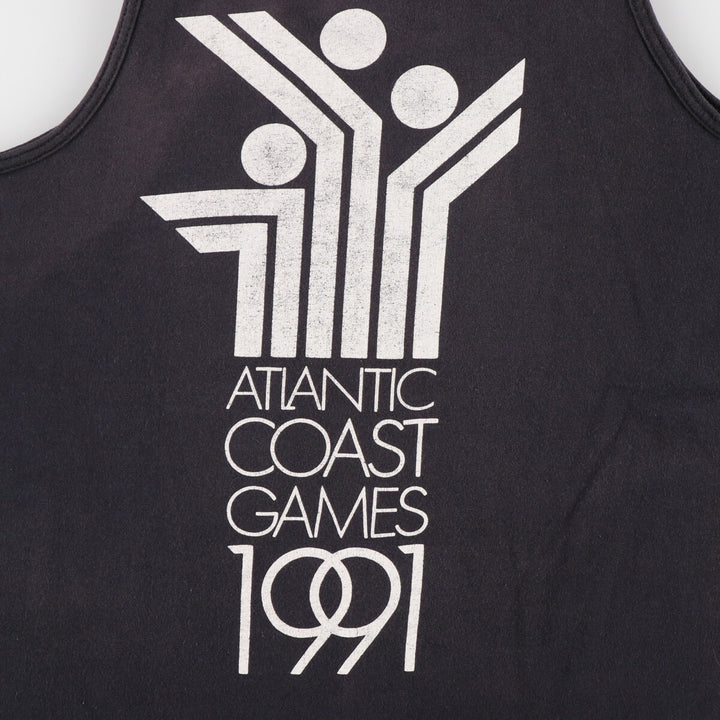 90'S Fruit of the Loom back print tank top, made in Canada, men's size S, vintage /eaa429067