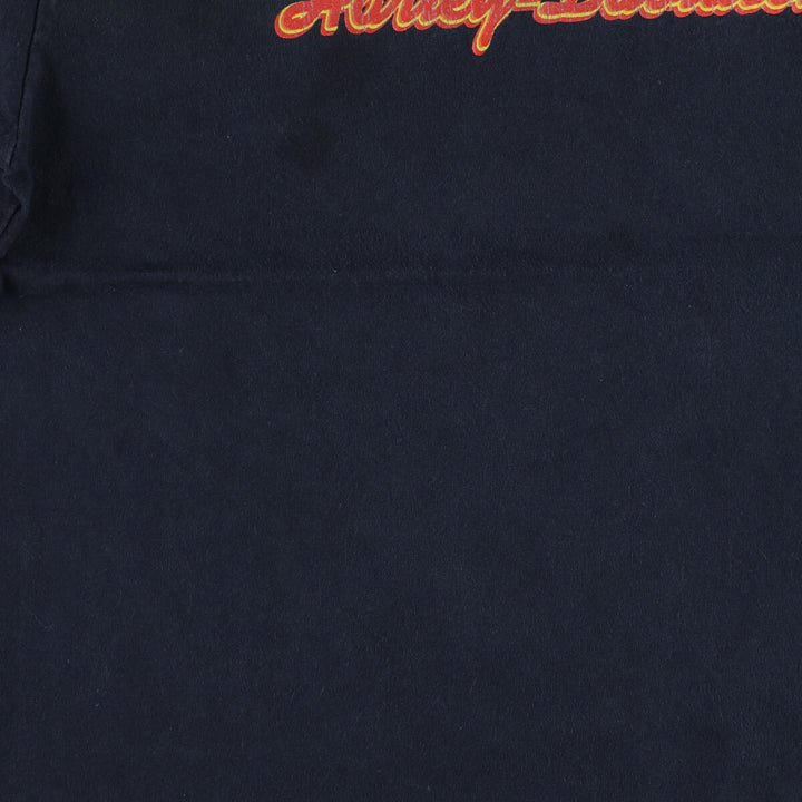 Harley-Davidson Tie-dye Pattern Motorcycle Bike T-shirt Men's S size / eaa429075