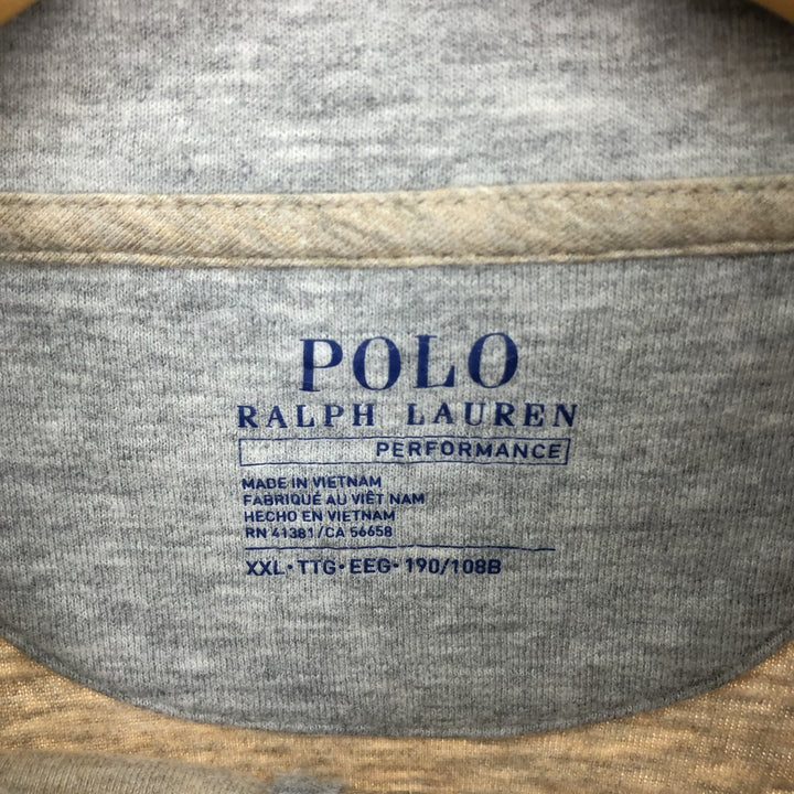 Ralph Lauren POLO RALPH LAUREN Half-Zip Sweatshirt Trainer Men's XXL / eaa429117