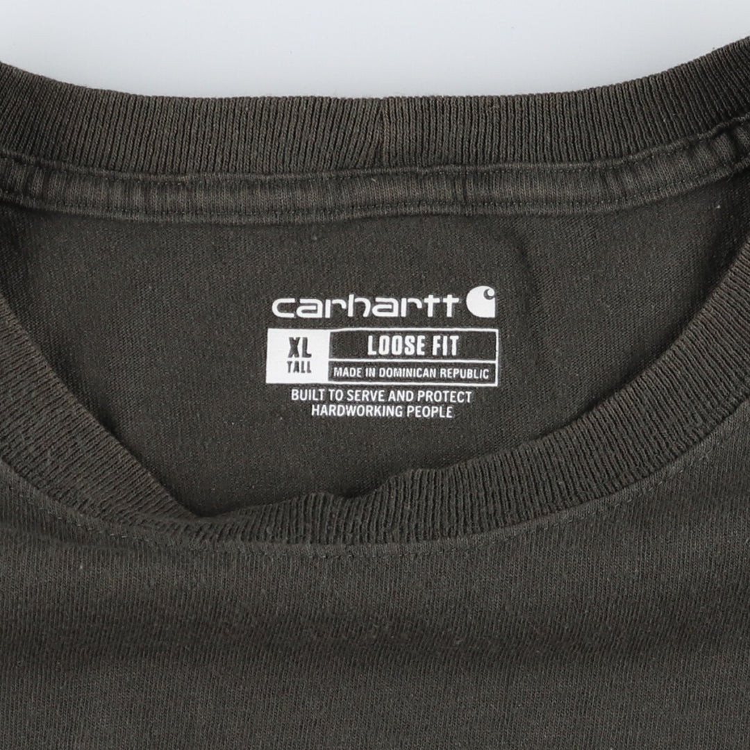 Carhartt Loose Fit Short Sleeve One Point Logo Pocket T-Shirt Men's XL / eaa429166