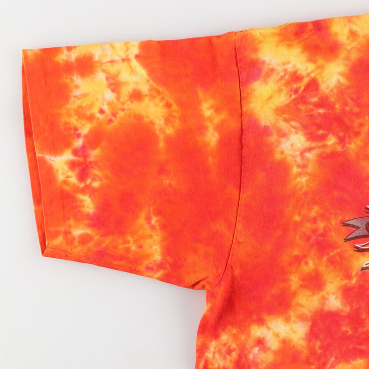 00'S Harley-Davidson Tie-dye Pattern Motorcycle Bike T-shirt Made in USA Men's XL /eaa429211